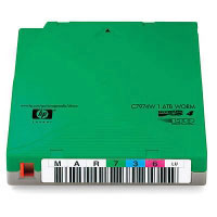Paquete de 20 cartuchos de datos RFID HP LTO-4 Ultrium de 1,6 TB con etiqueta personalizada, sin caja (C7974AK)